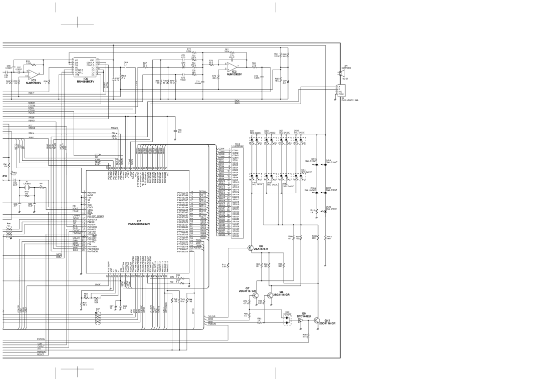 Polaroid IC-V8000 service manual BU4066BCFV 