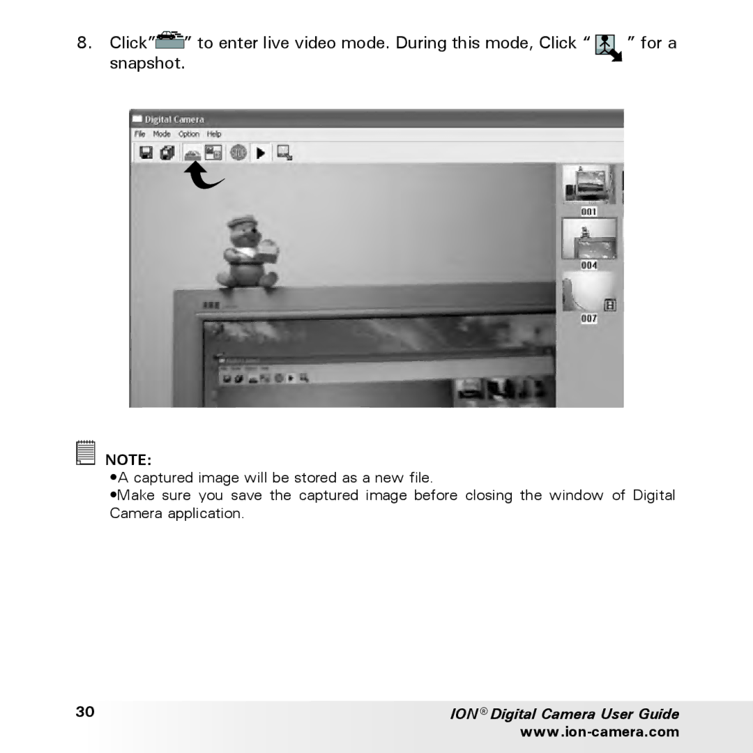 Polaroid user manual ION Digital Camera User Guide 