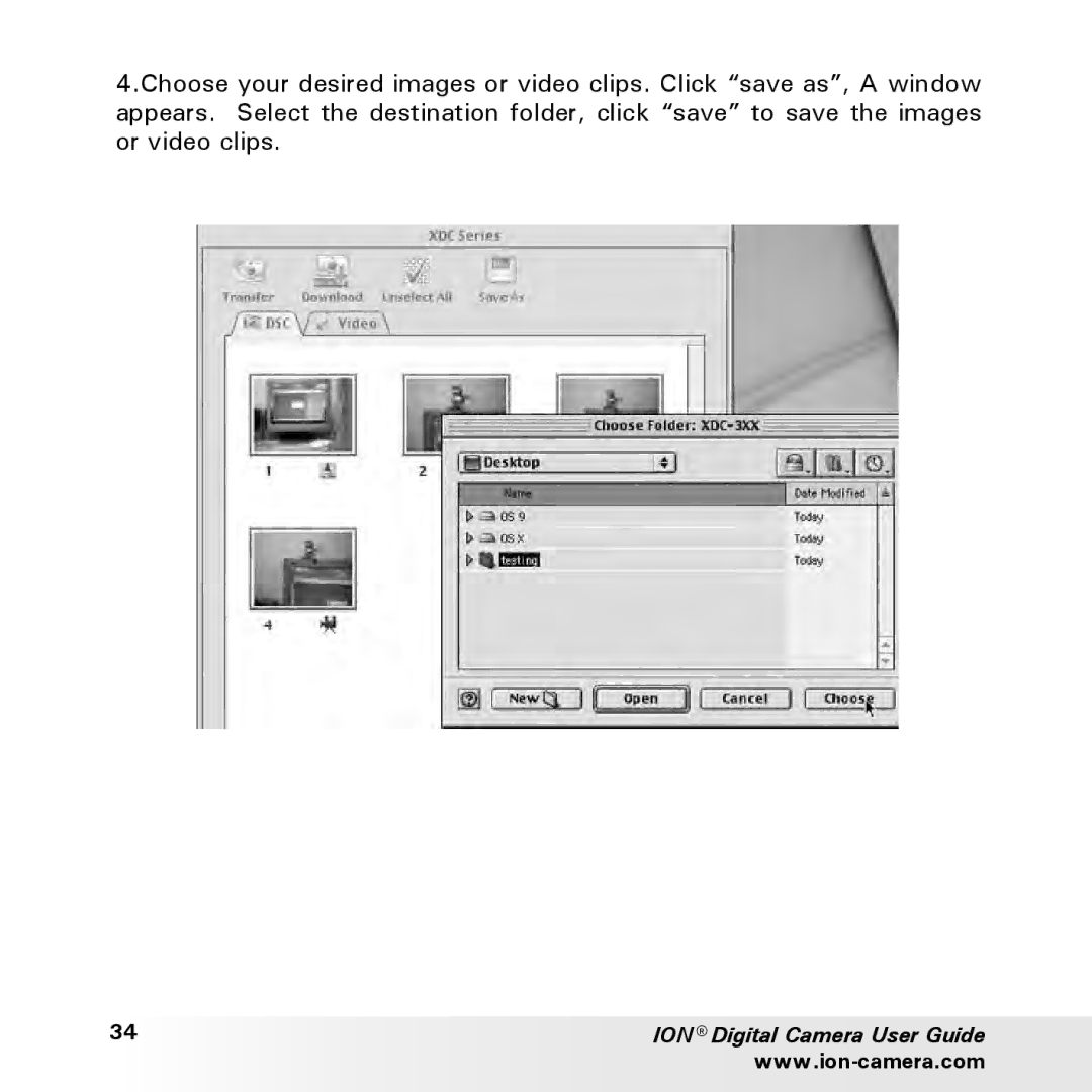 Polaroid user manual ION Digital Camera User Guide 