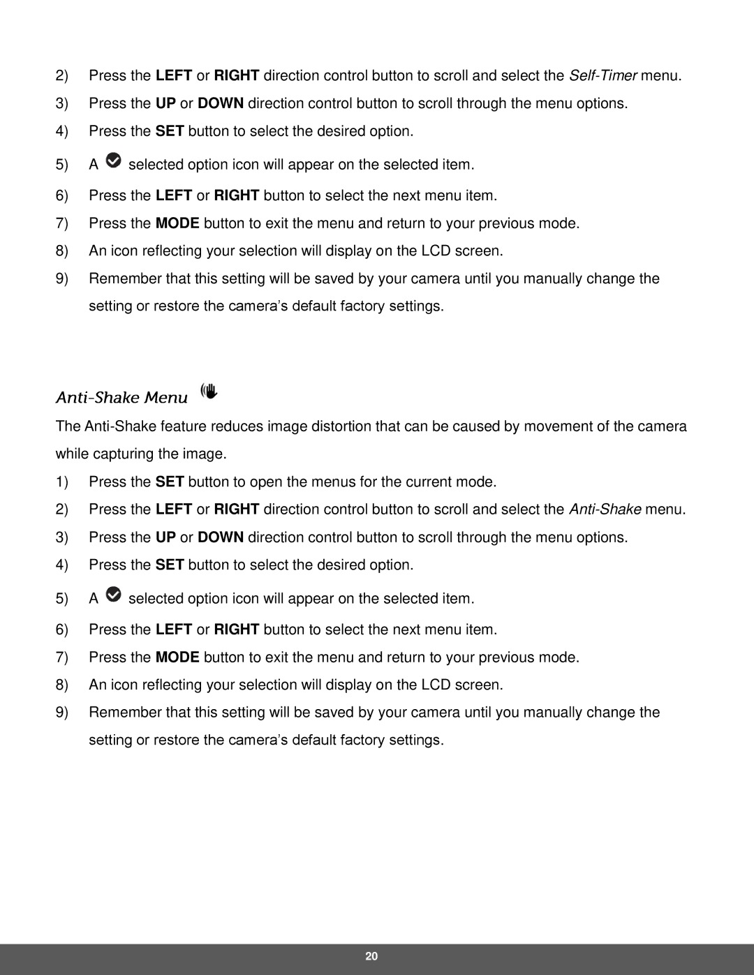 Polaroid IS326-RED user manual 