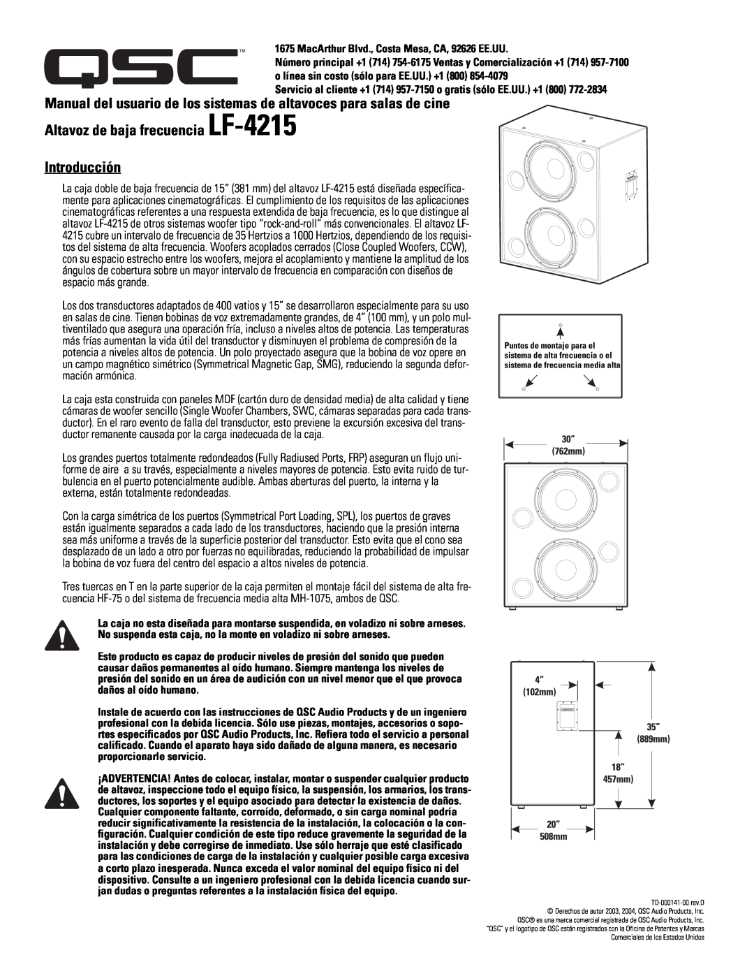 Polaroid LF-4215 user manual Introducción 