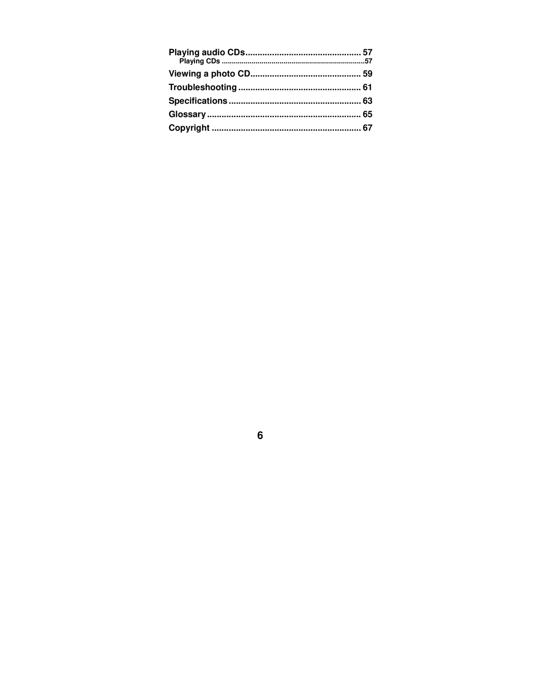 Polaroid MGX-0550 operation manual Playing audio CDs 