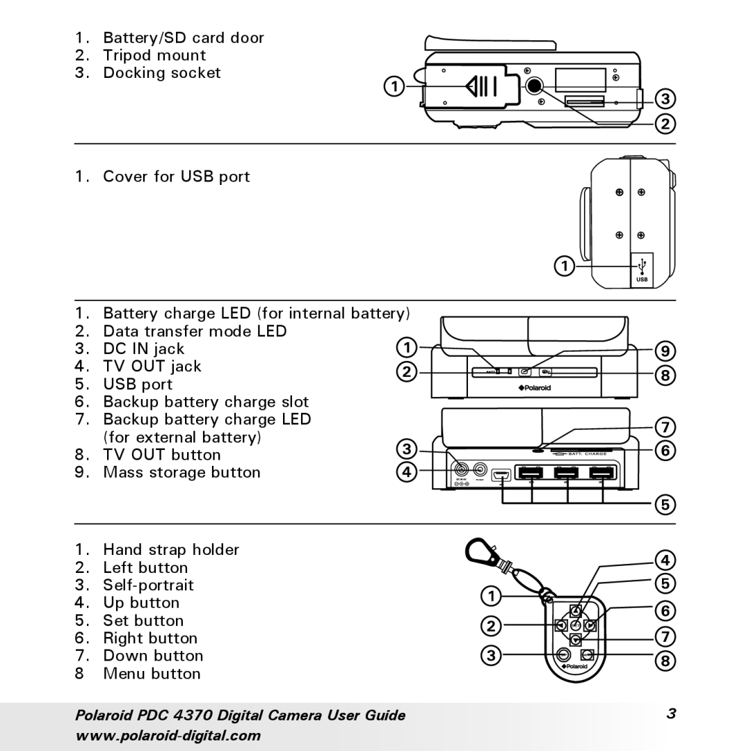 Polaroid manual Polaroid PDC 4370 Digital Camera User Guide 