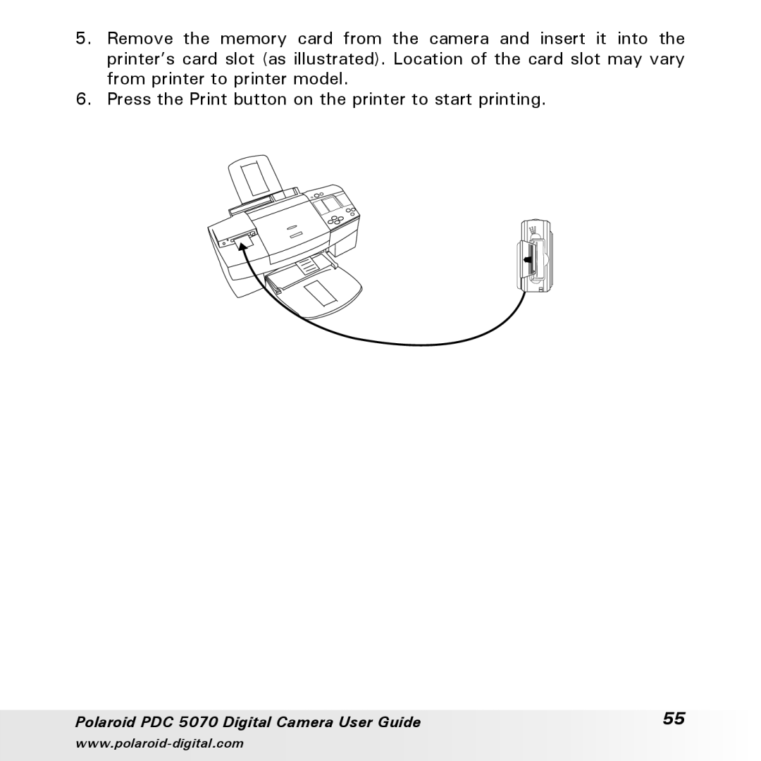 Polaroid manual Polaroid PDC 5070 Digital Camera User Guide 