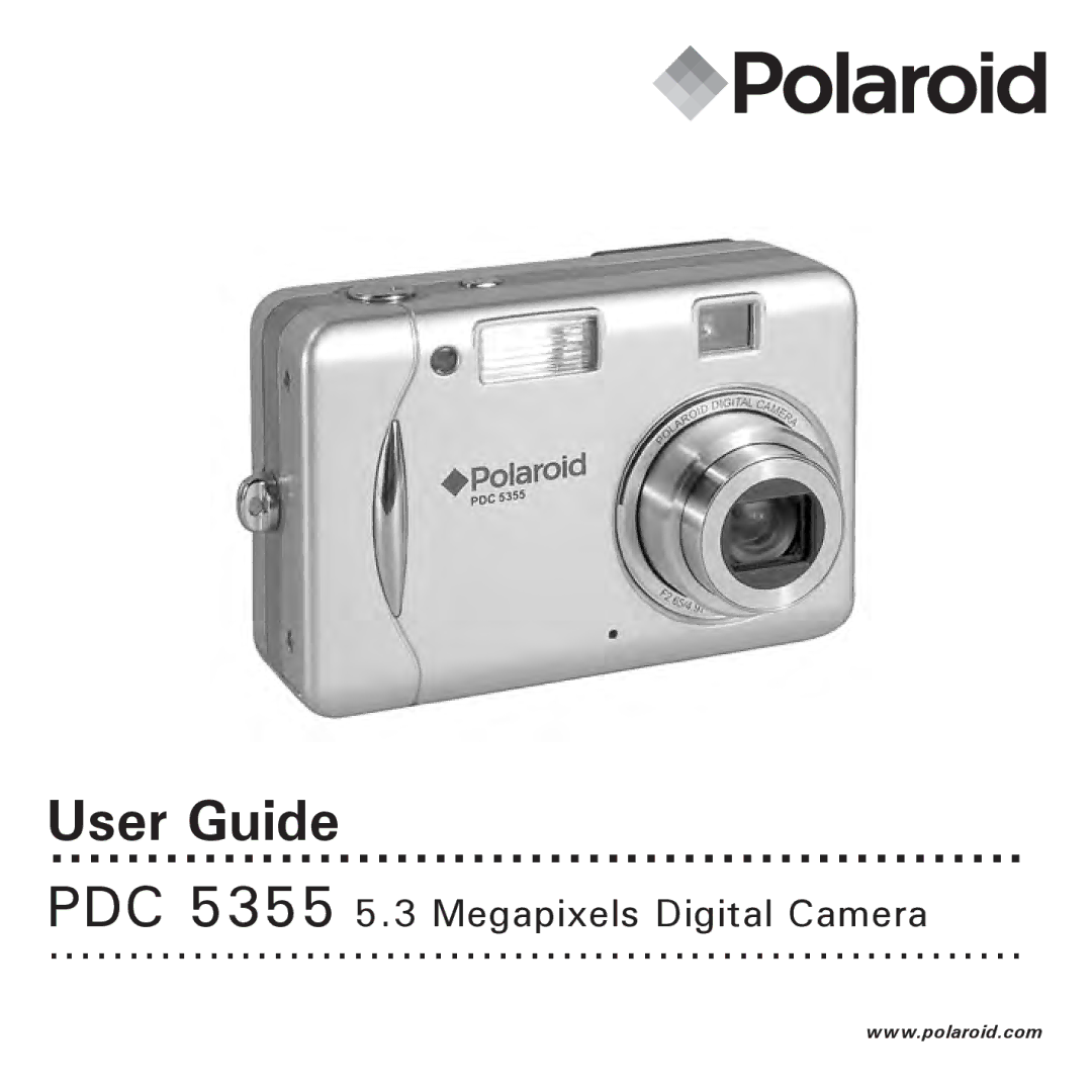 Polaroid PDC 5355 manual User Guide 