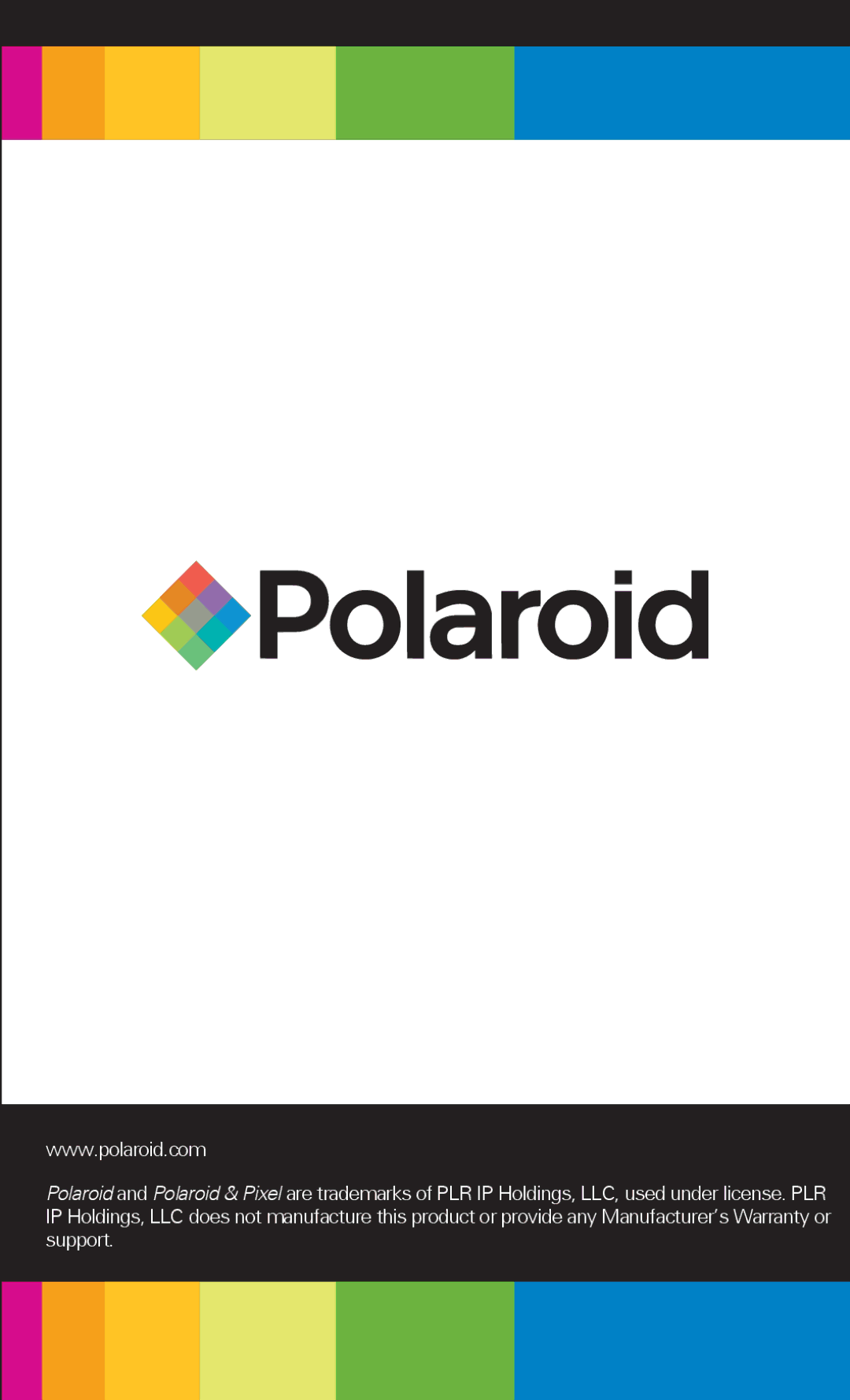 Polaroid PMP282-8 manual 