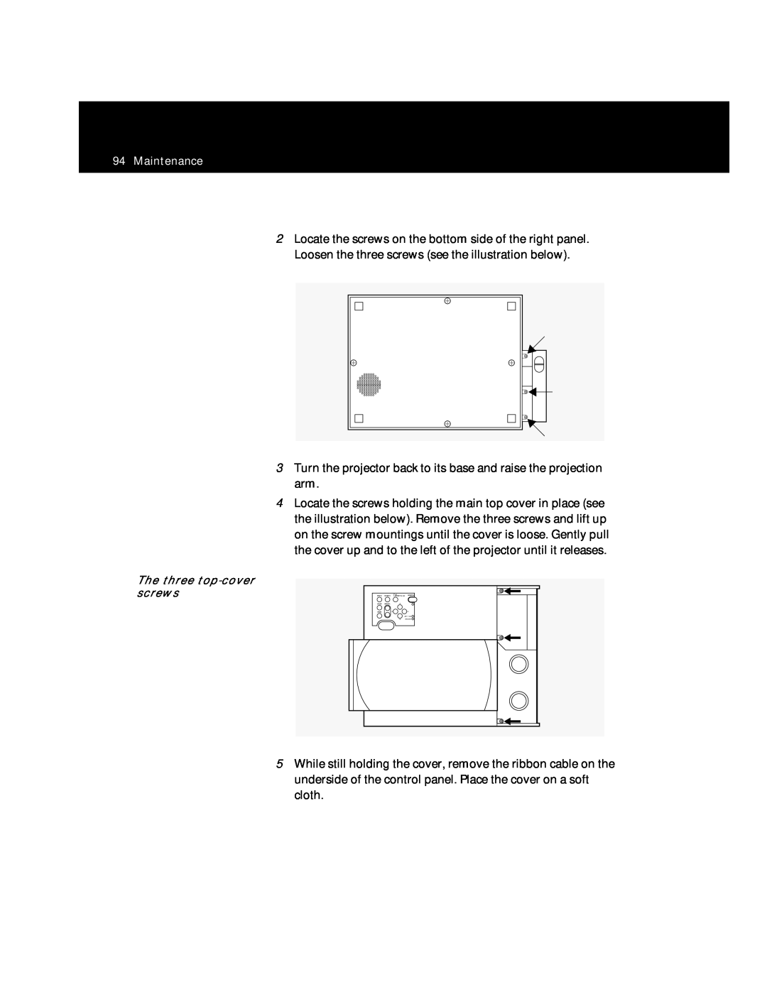 Polaroid Polaview 305 manual Turn the projector back to its base and raise the projection arm 