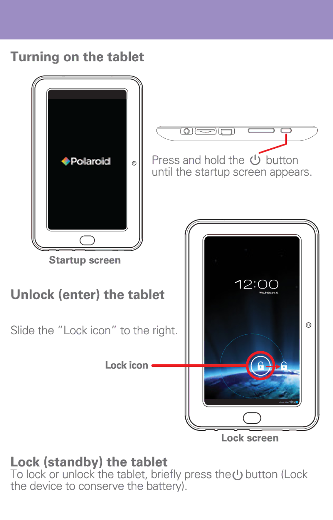 Polaroid PMID703C, PTAB7XC, PMID702C, 7 INTERNET TABLET manual 