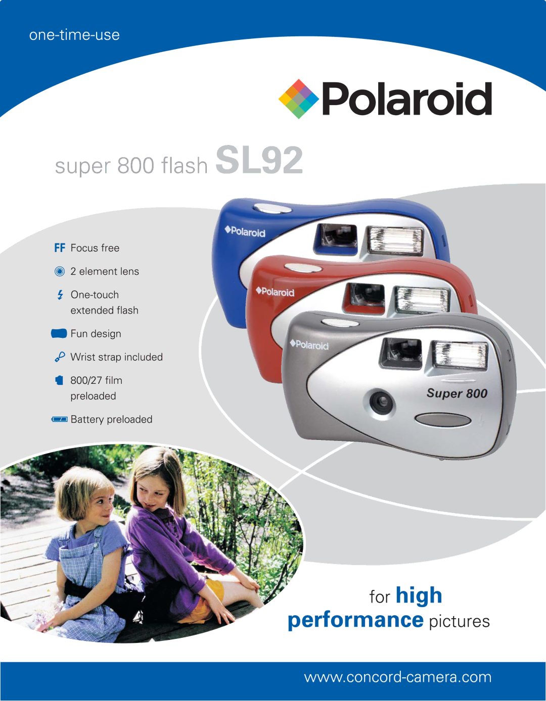 Polaroid SL92 manual 