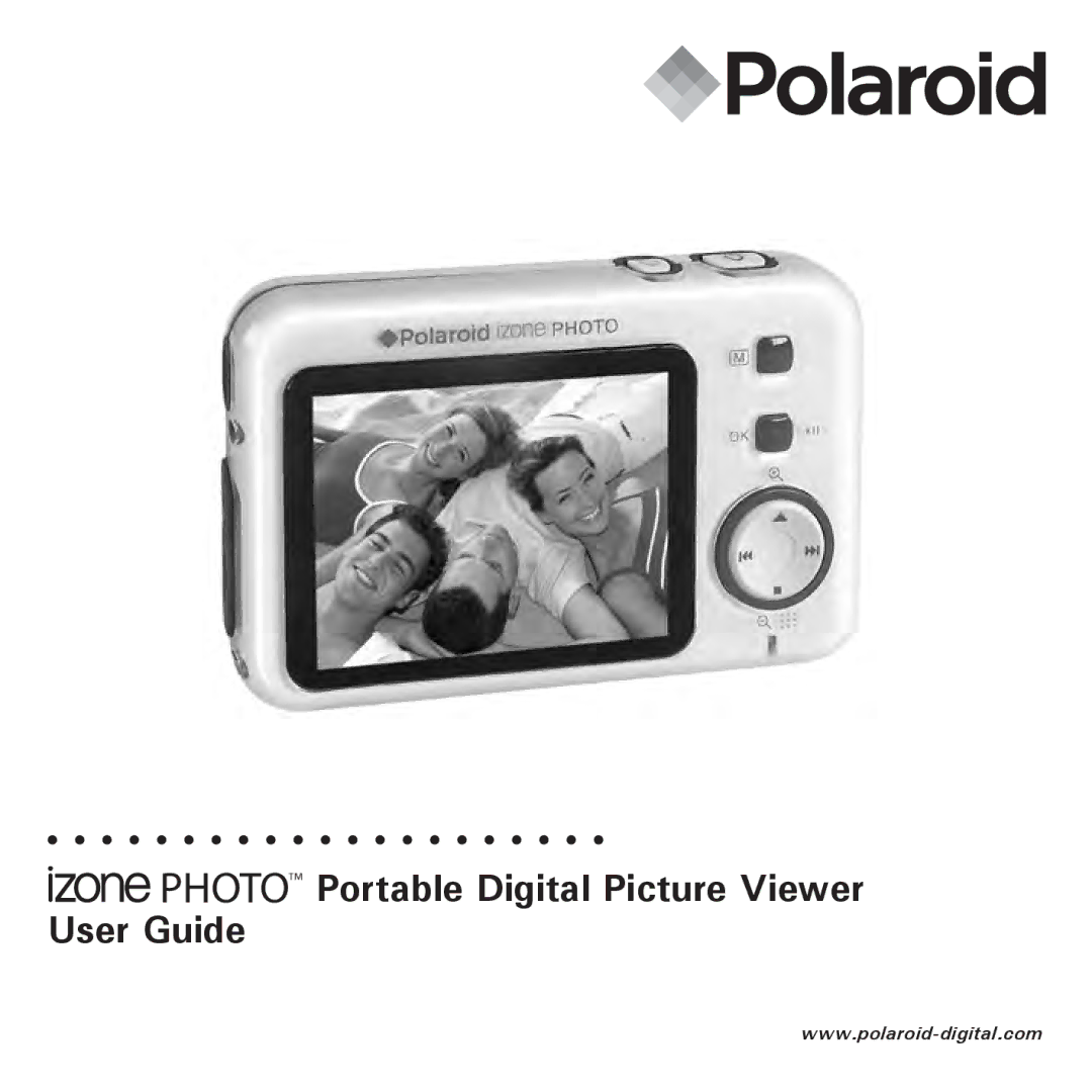 Polaroid manual Portable Digital Picture Viewer User Guide 