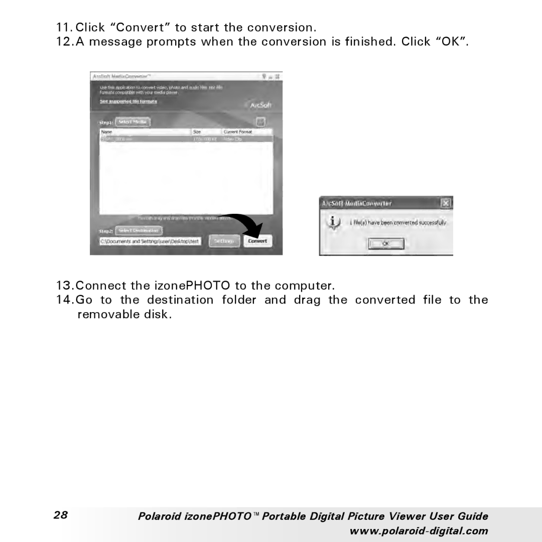 Polaroid User Guide manual 