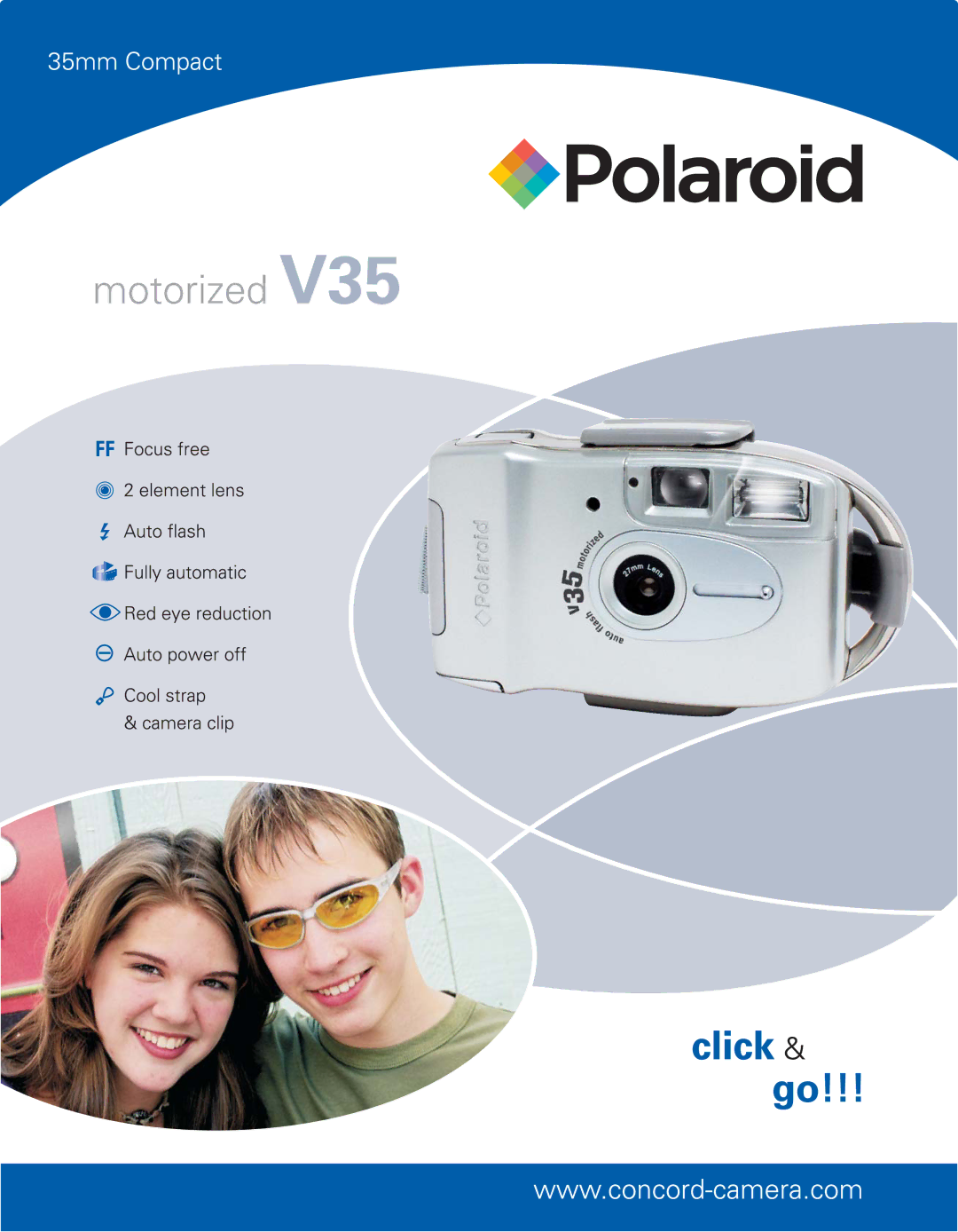 Polaroid V35 manual 