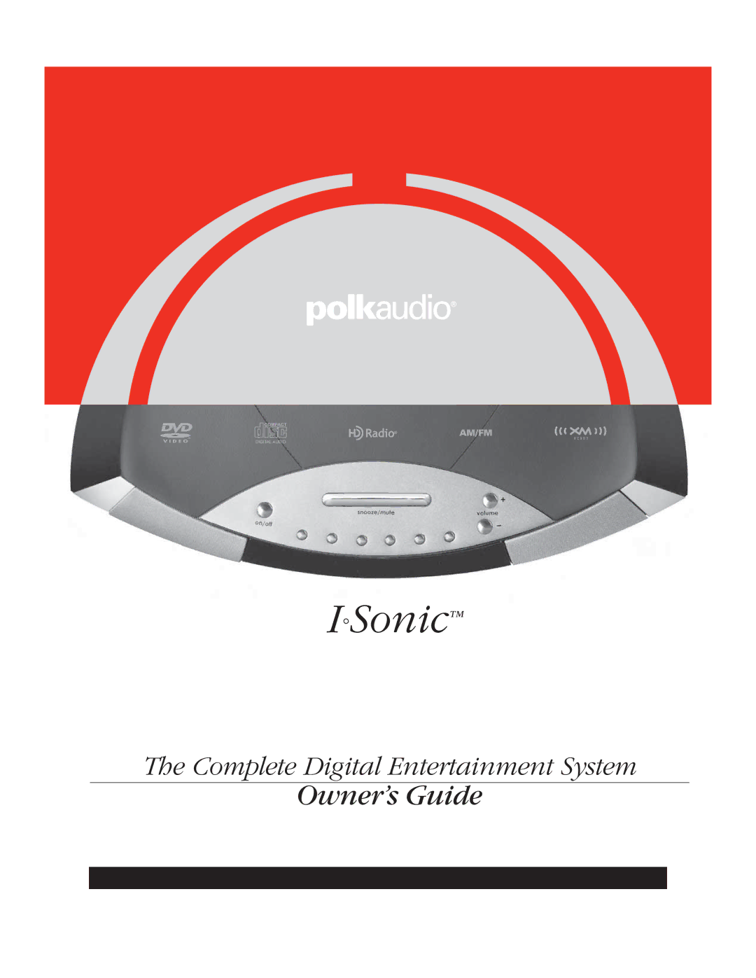 Polk Audio BM1125-A manual Owner’s Guide 