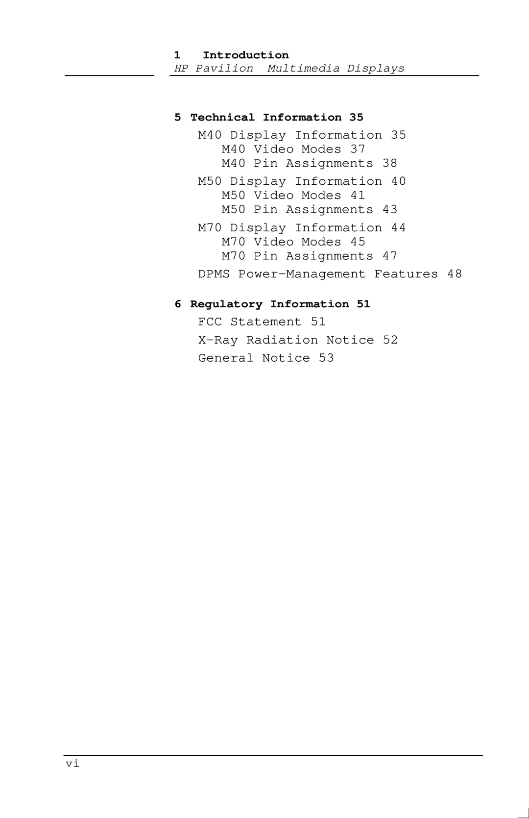 Polk Audio M50, M40, M70 manual FCC Statement Ray Radiation Notice 52 General Notice 