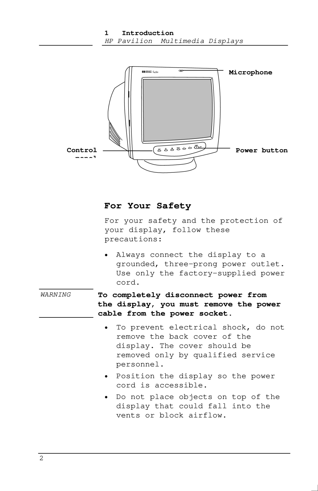 Polk Audio M70, M40, M50 manual For Your Safety 