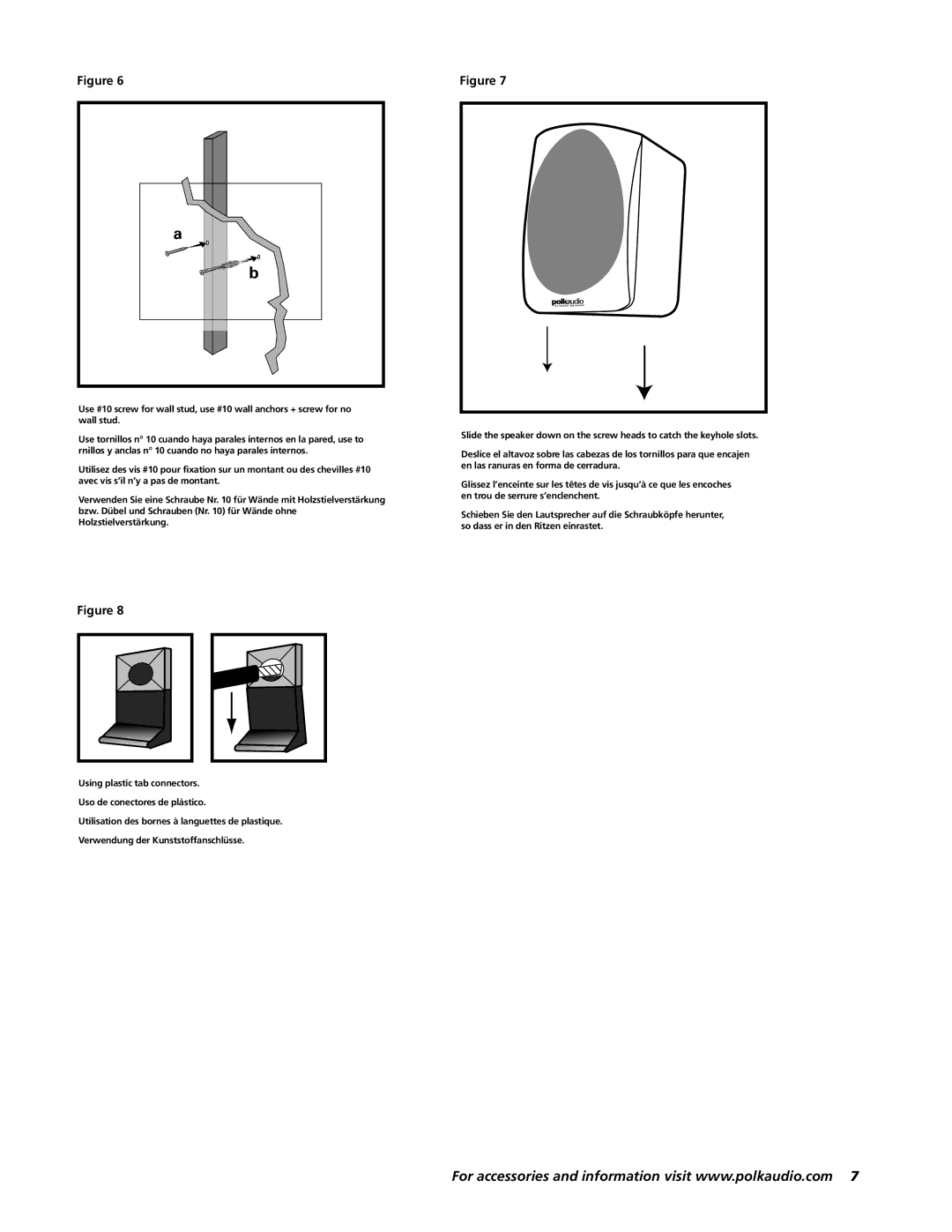 Polk Audio RM6000 owner manual 