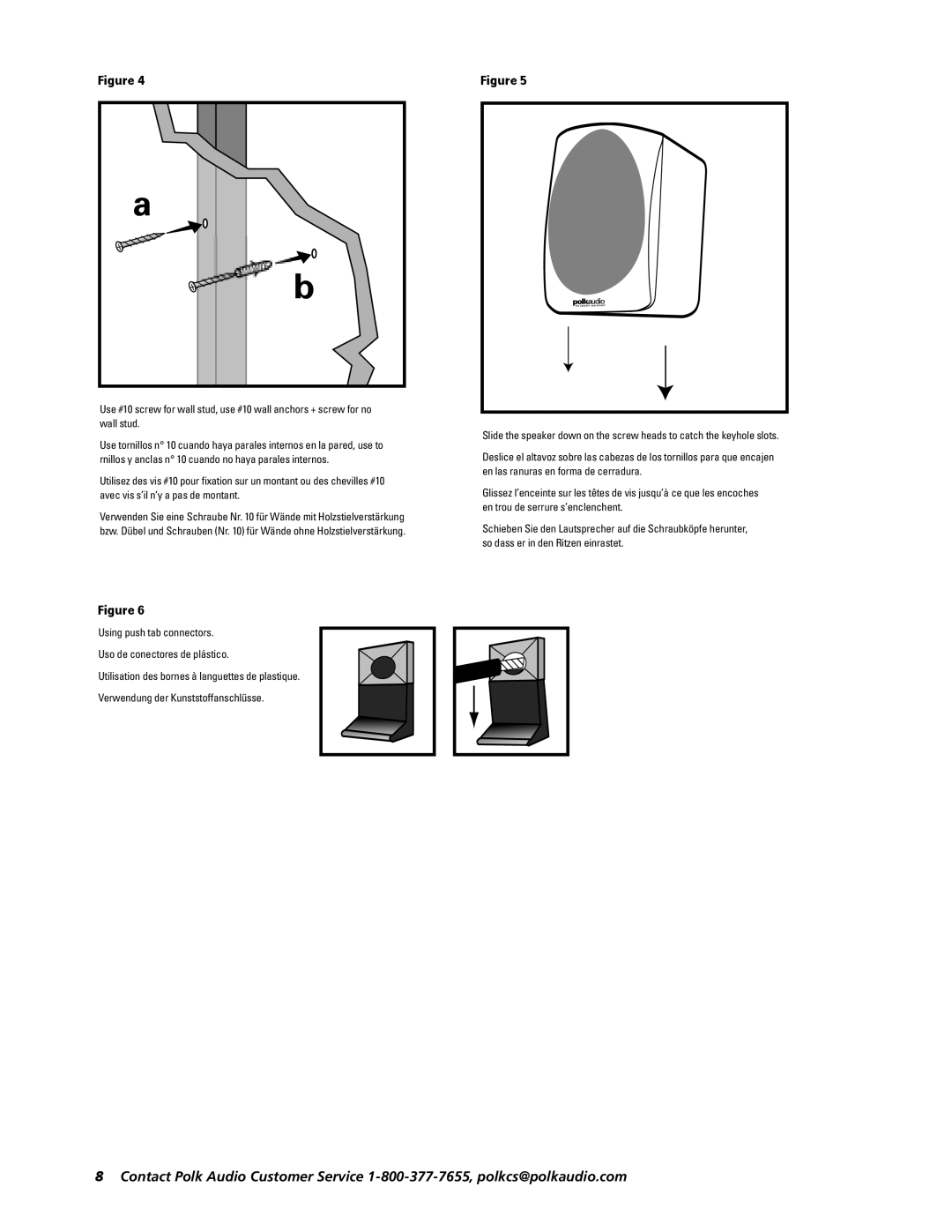 Polk Audio RM6005 owner manual 