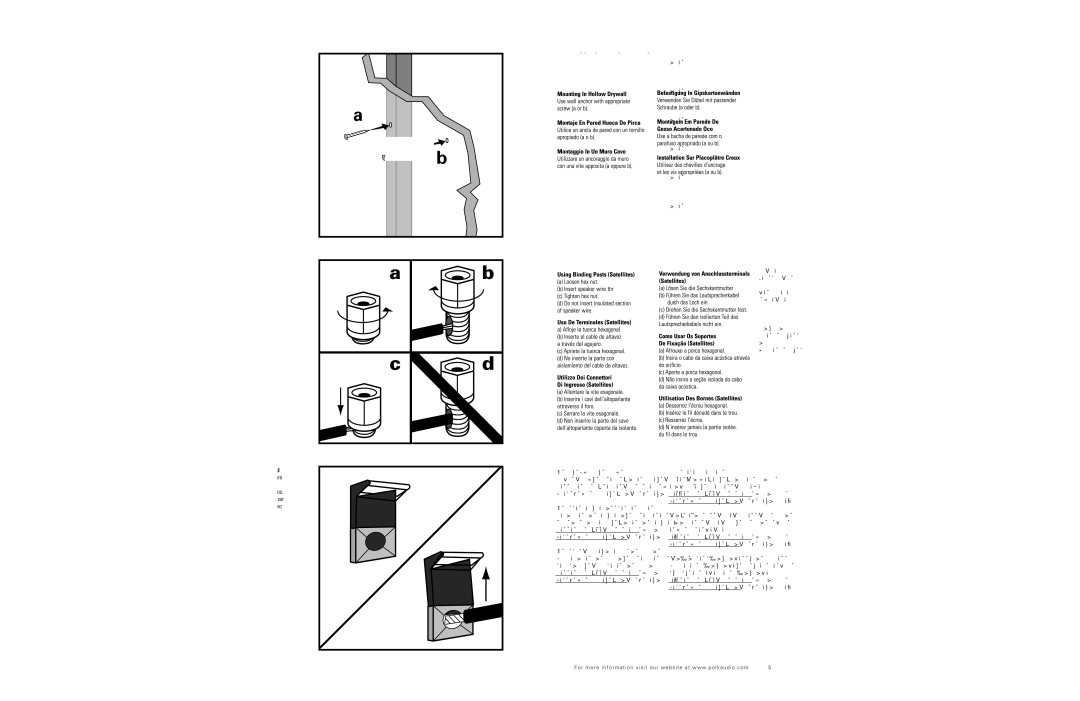 Polk Audio RM6800 manual 1Ãˆ˜Ê ˆ˜`ˆ˜Ê*œÃÌÃ, 1Ãˆ˜Ê-«Àˆ˜Ê ˆ«Ã, 1ÃœÊ`iÊi˜ØiÌÃÊ`iÊÀiÃœÀÌiÊ, ˆÌÊi`iÀŽi““i˜Ê 