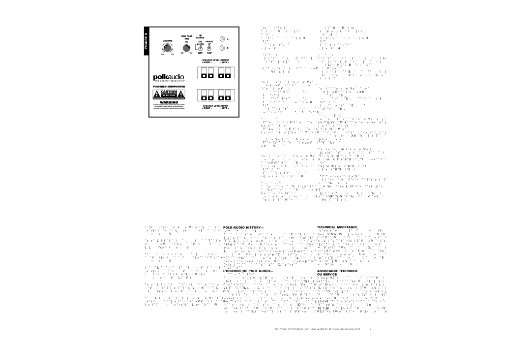 Polk Audio RM6800 manual 1,Ên 