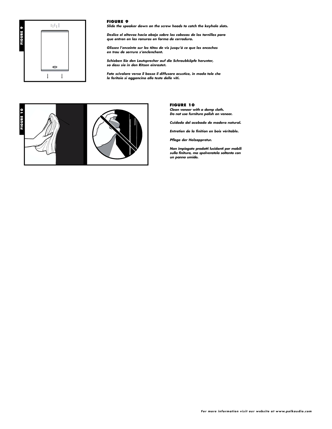 Polk Audio RTi12 owner manual 