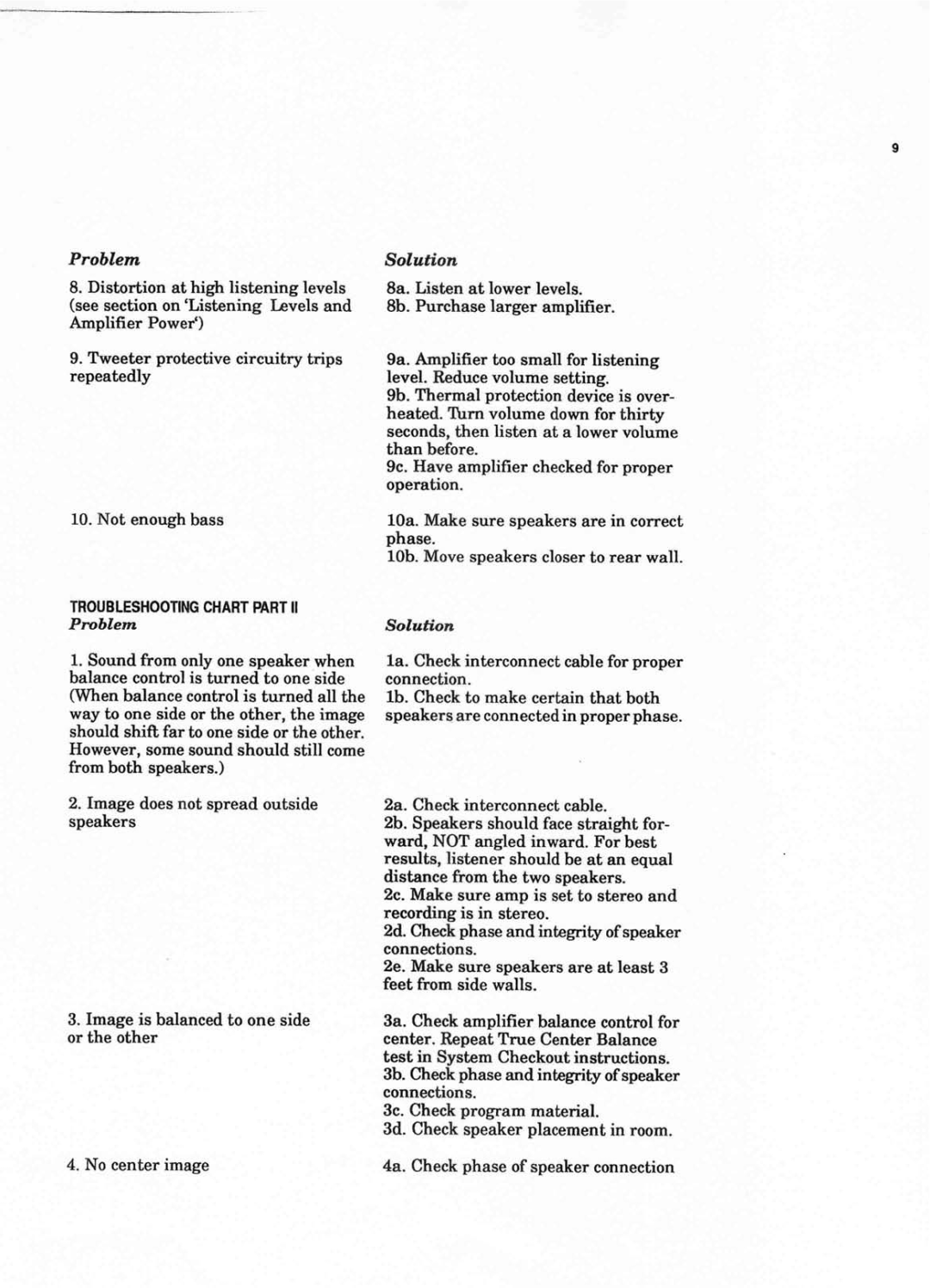 Polk Audio SDA manual 