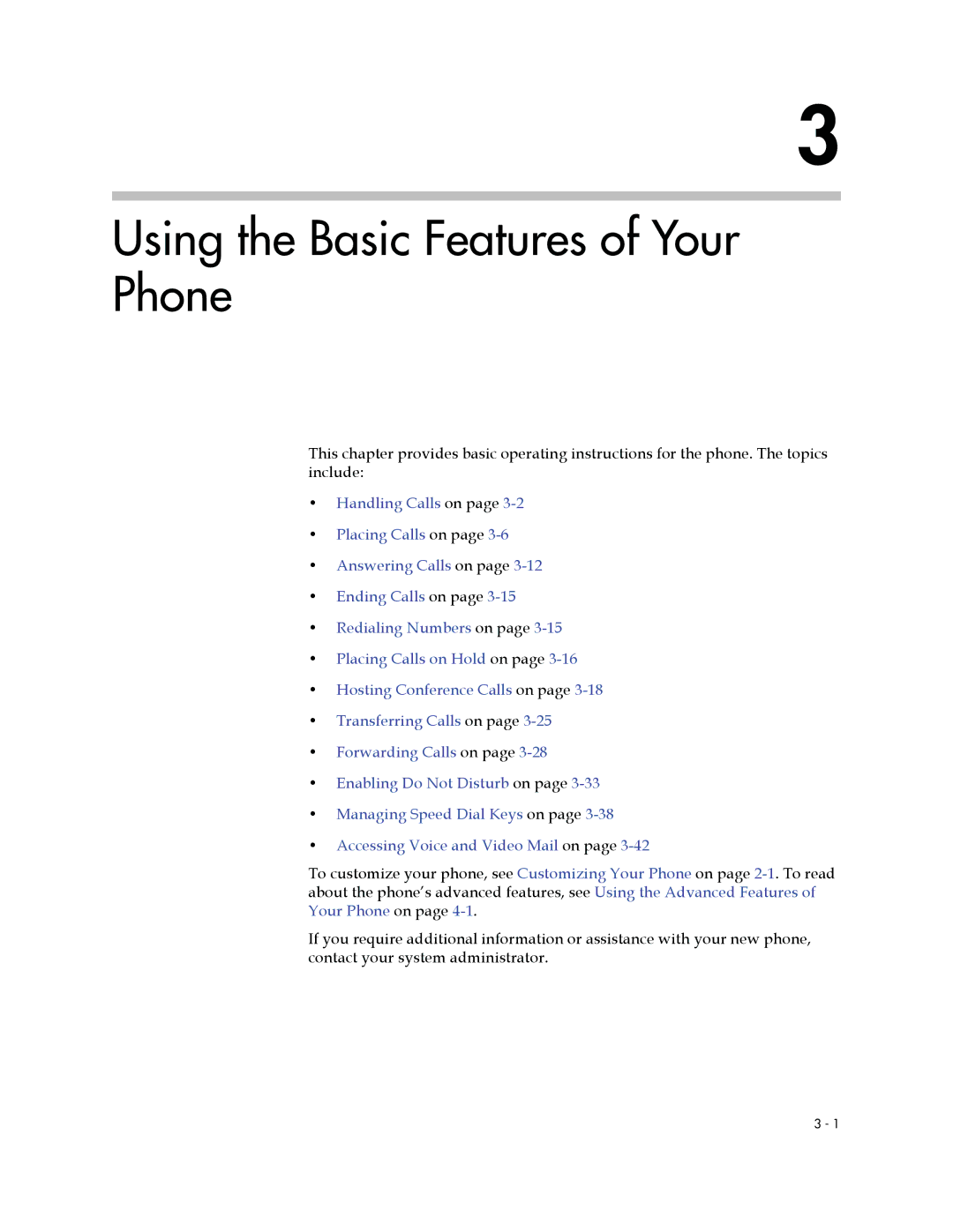 Polycom 1500 manual Using the Basic Features of Your Phone 