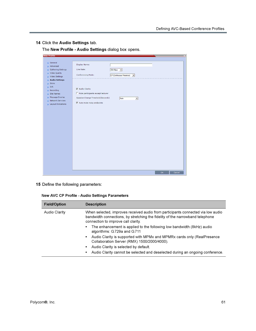 Polycom 1500/1800/2000/4000 manual Connection to improve call clarity 