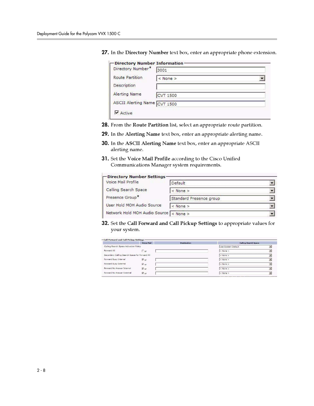 Polycom 1725-16828-001 manual Deployment Guide for the Polycom VVX 1500 C 