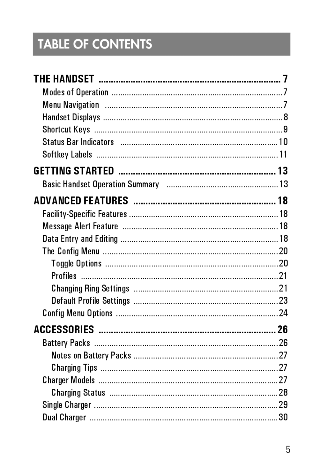 Polycom 1725-36092-001 manual Table of Contents 