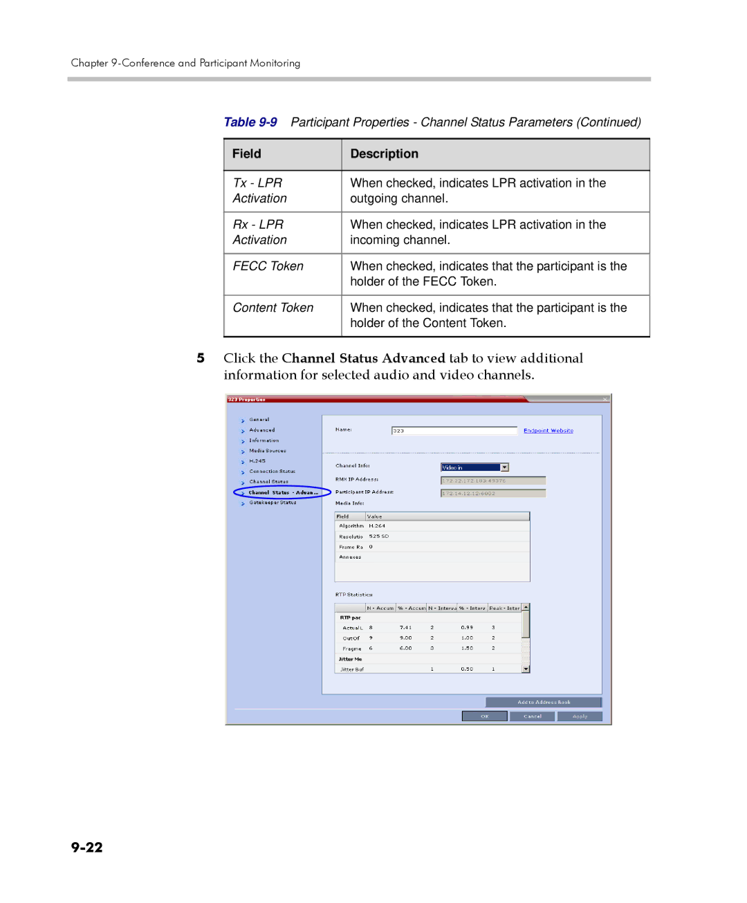 Polycom 2000/4000 manual Field Description 