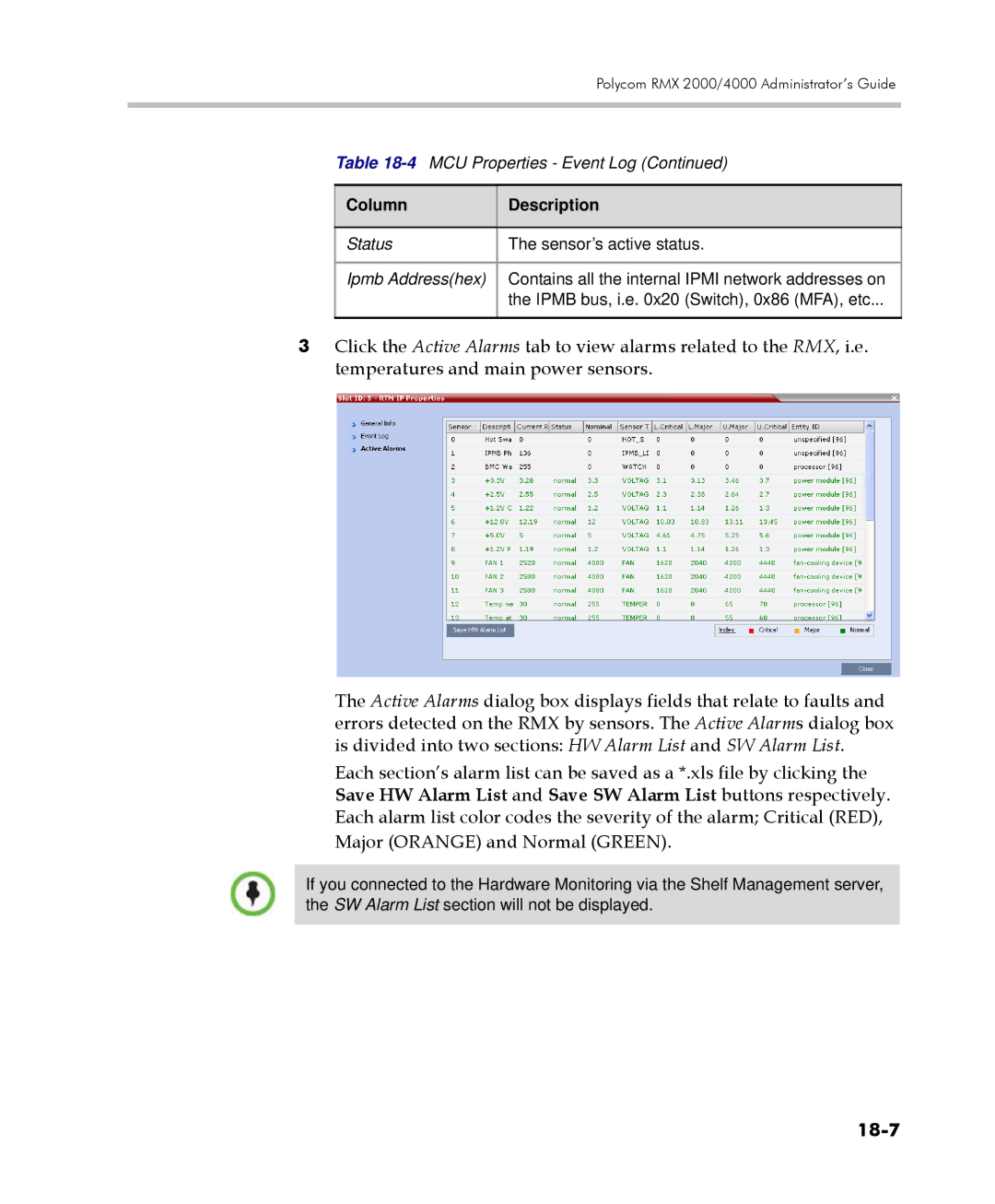 Polycom 2000/4000 manual 18-7 