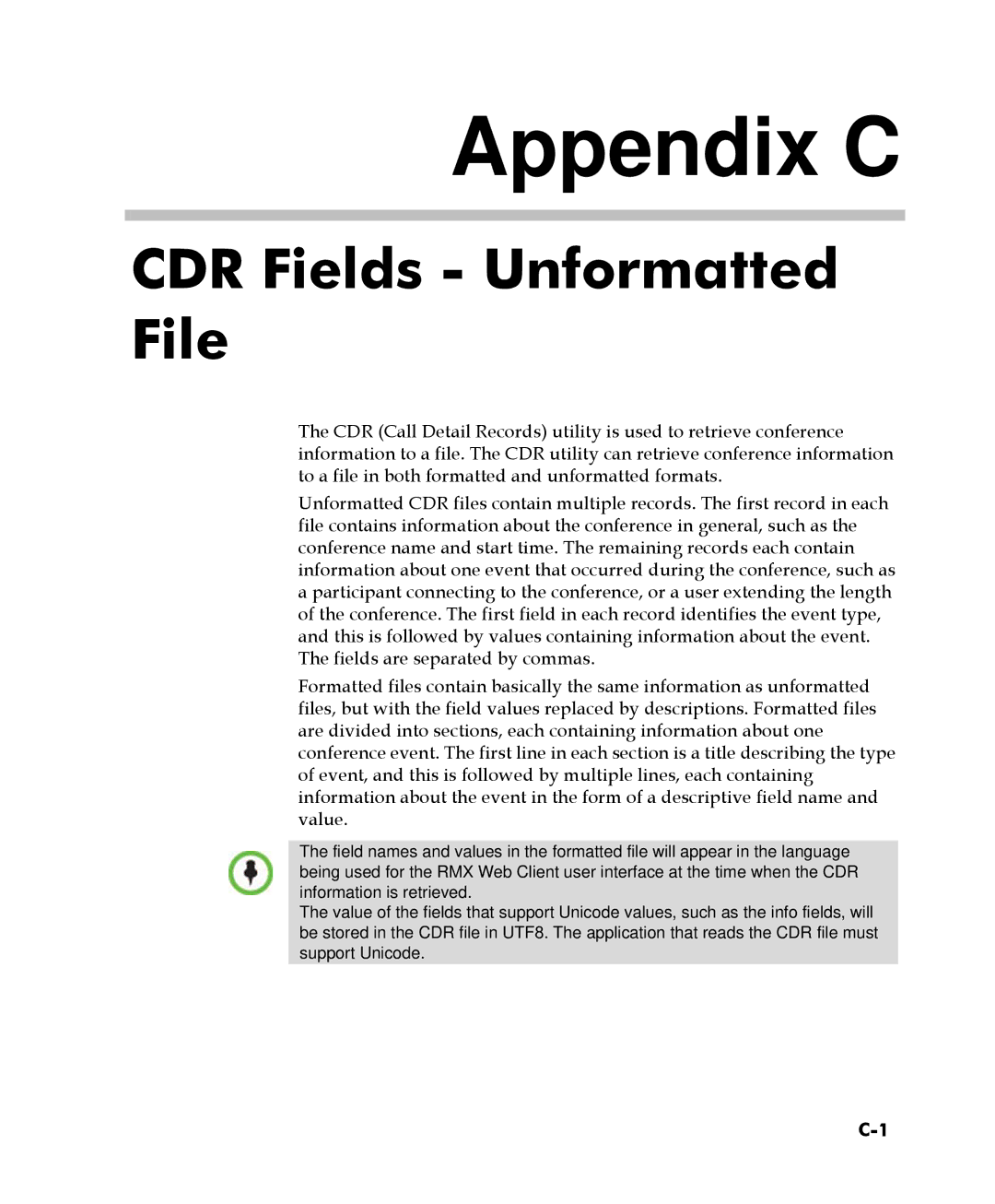 Polycom 2000/4000 manual Appendix C 