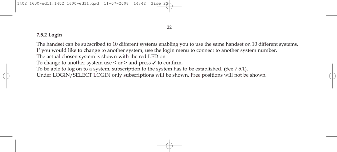 Polycom 3040 manual Login 