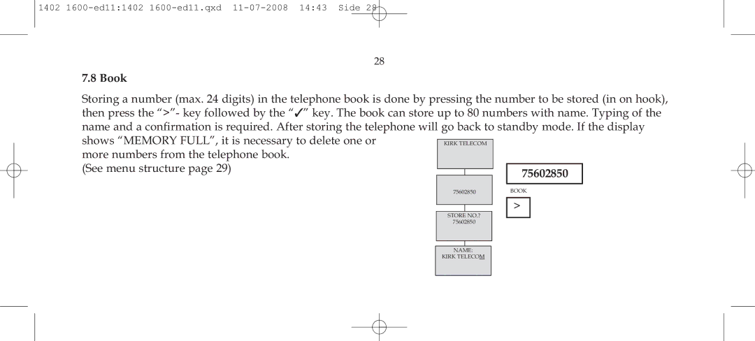 Polycom 3040 manual Book, 75602850 