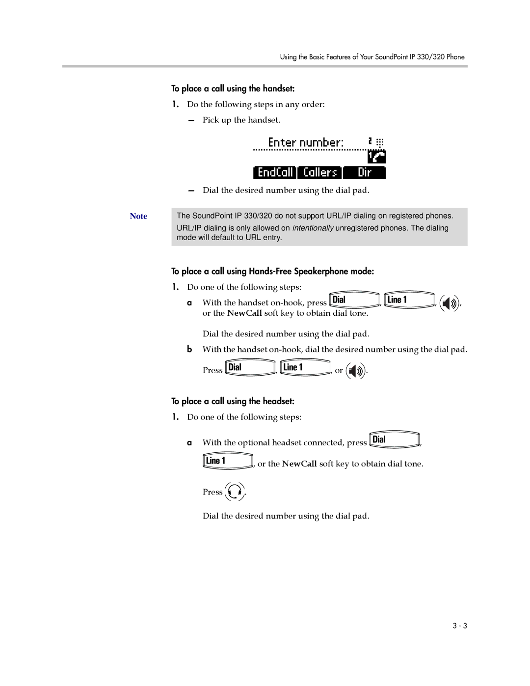 Polycom 320, 330 manual Do the following steps in any order 