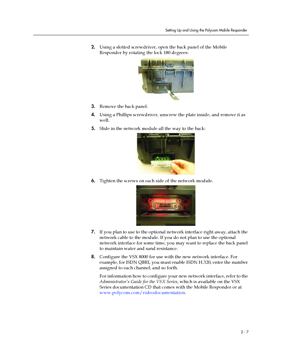 Polycom 3725-23487-003/A manual Setting Up and Using the Polycom Mobile Responder 