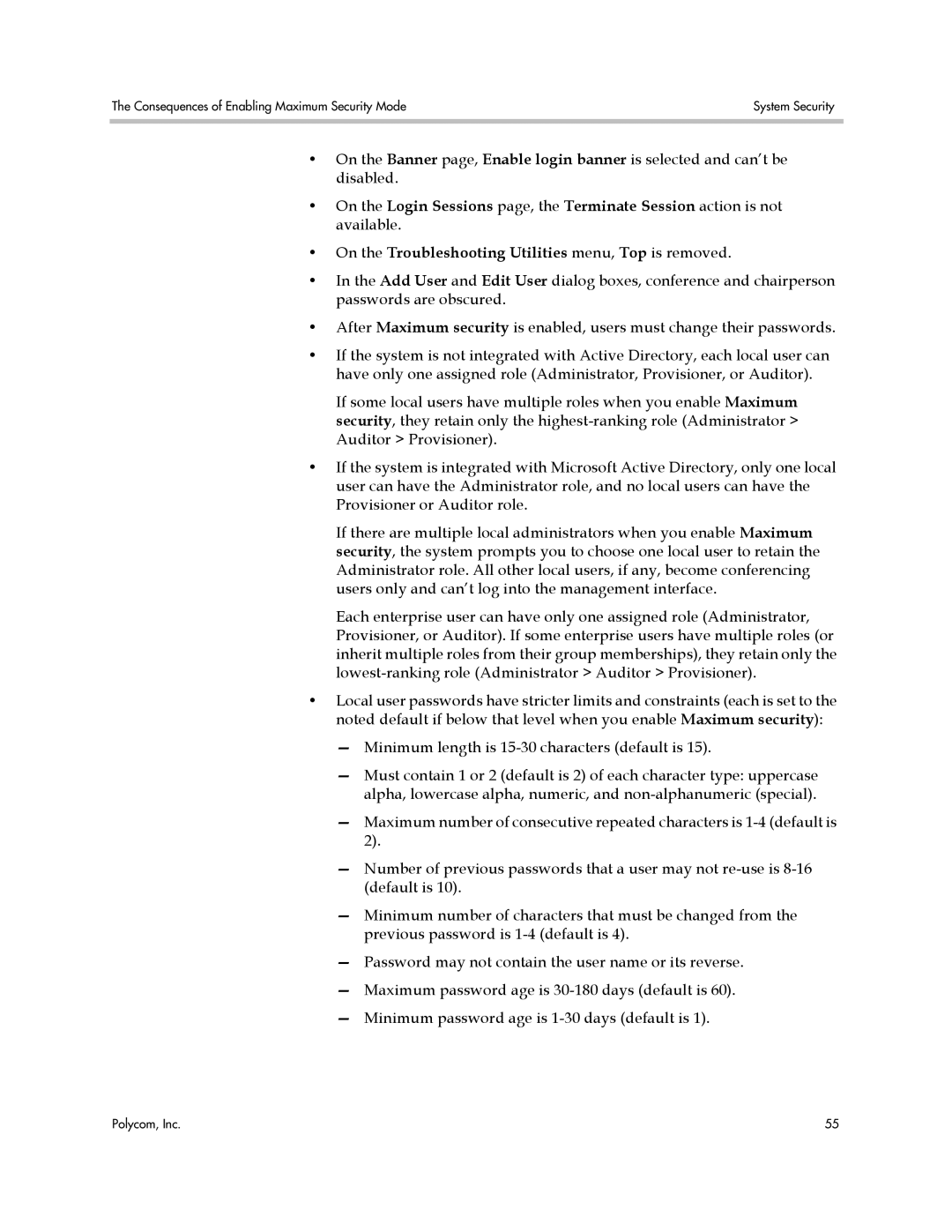 Polycom 3725-76302-001LI manual On the Troubleshooting Utilities menu, Top is removed 