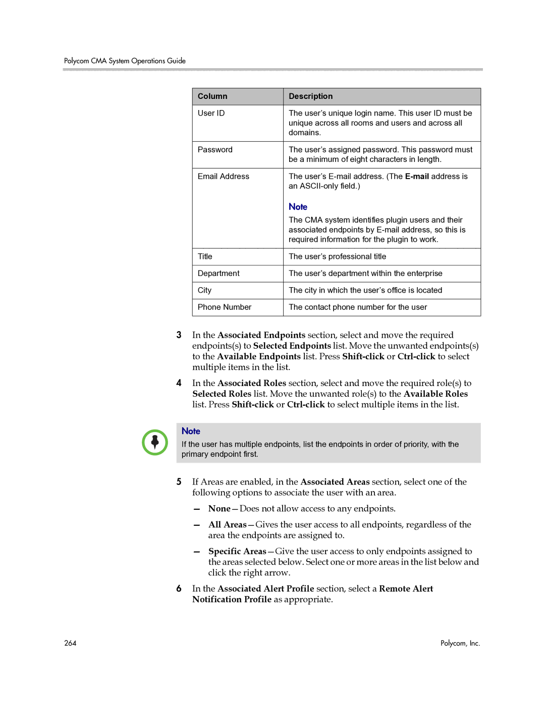 Polycom 3725-77601-001H manual Be a minimum of eight characters in length 