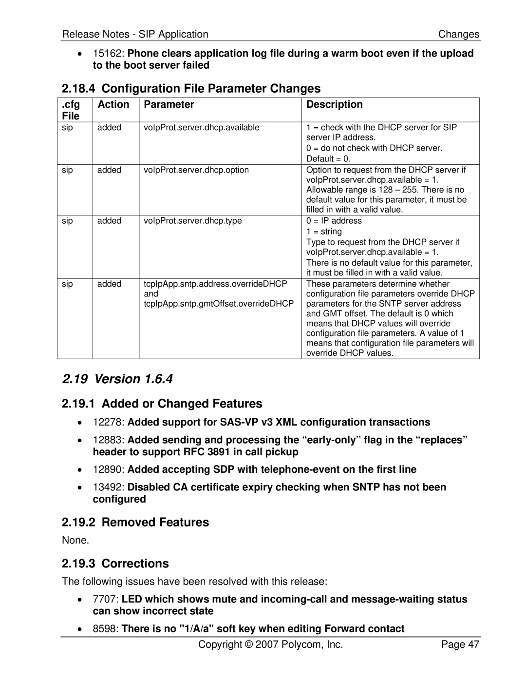 Polycom 3804-11530-222 manual Version 