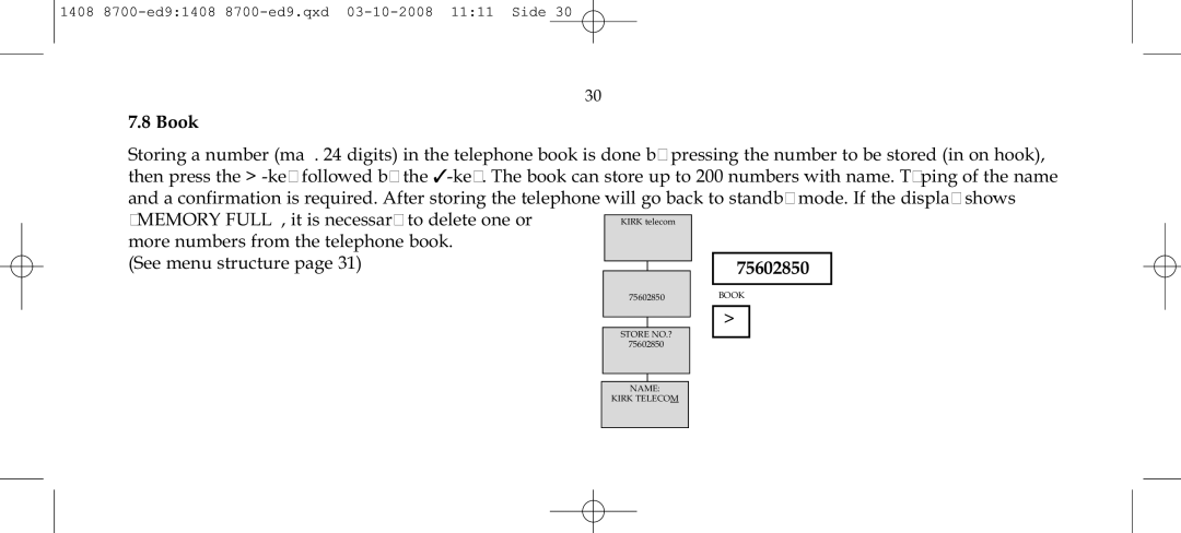 Polycom 4020 manual Book, 75602850 