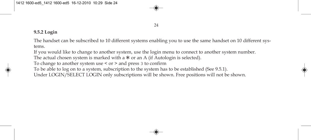 Polycom 4080 manual Login 