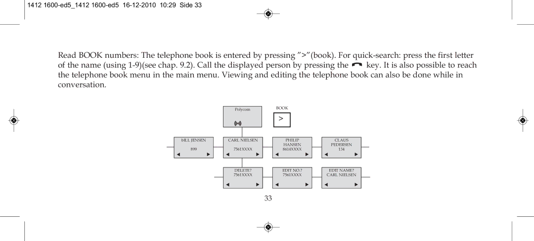 Polycom 4080 manual Carl Nielsen 