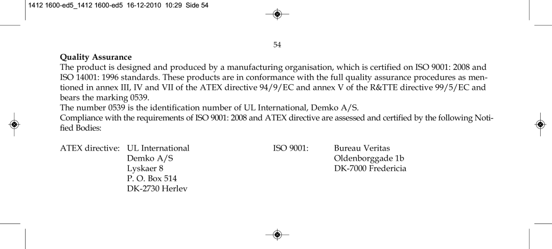 Polycom 4080 manual Quality Assurance 