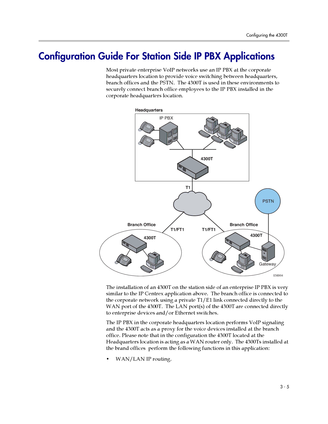 Polycom 4300T manual Configuration Guide For Station Side IP PBX Applications 