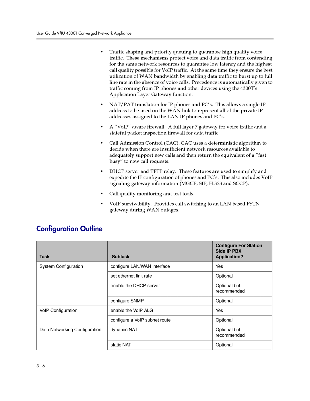 Polycom 4300T manual Configure For Station 