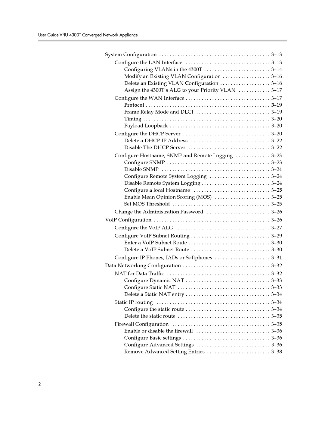 Polycom manual User Guide V2IU 4300T Converged Network Appliance 