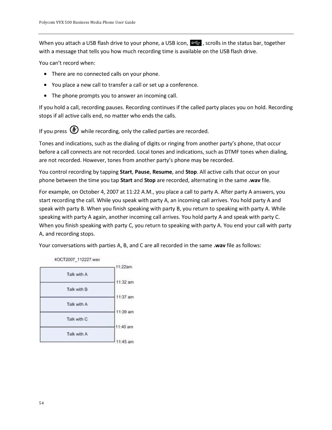 Polycom manual Polycom VVX 500 Business Media Phone User Guide 