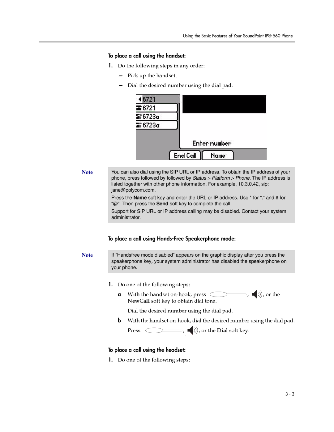 Polycom 560 manual Do one of the following steps 