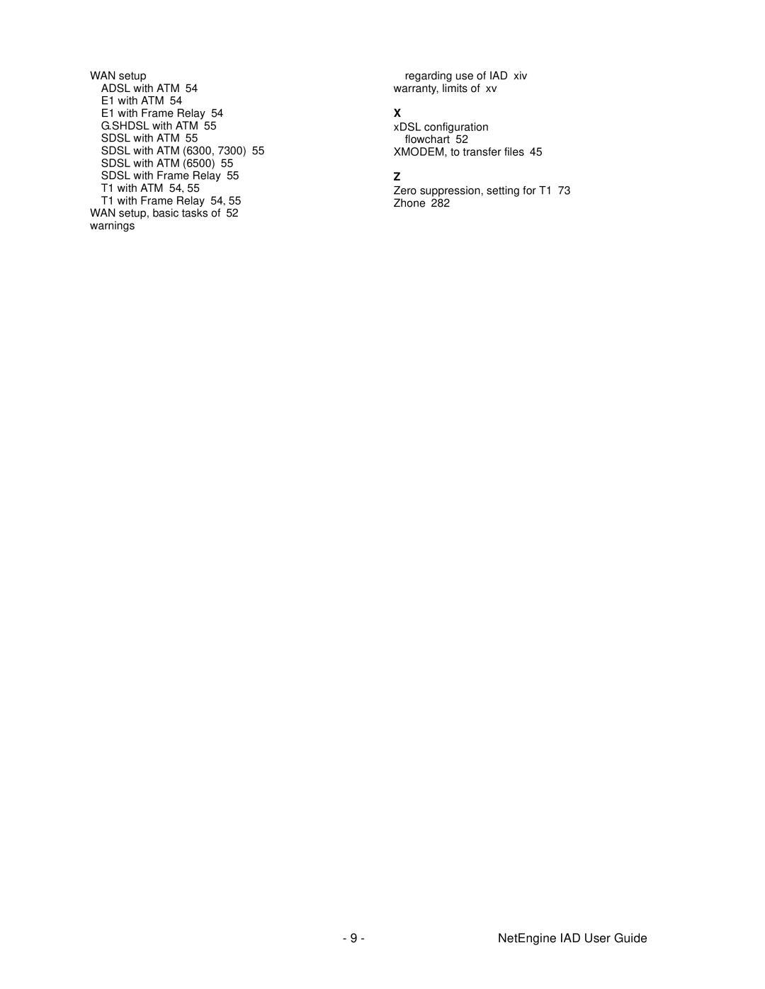 Polycom 7000, 6000 manual NetEngine IAD User Guide 