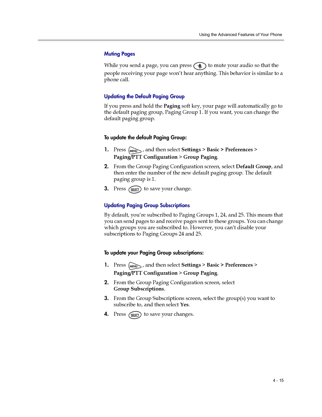 Polycom 6000 manual Muting Pages 